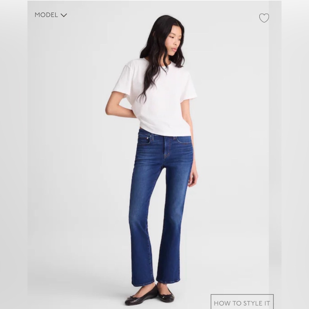 Madewell Mid-Rise Kick Out Jeans